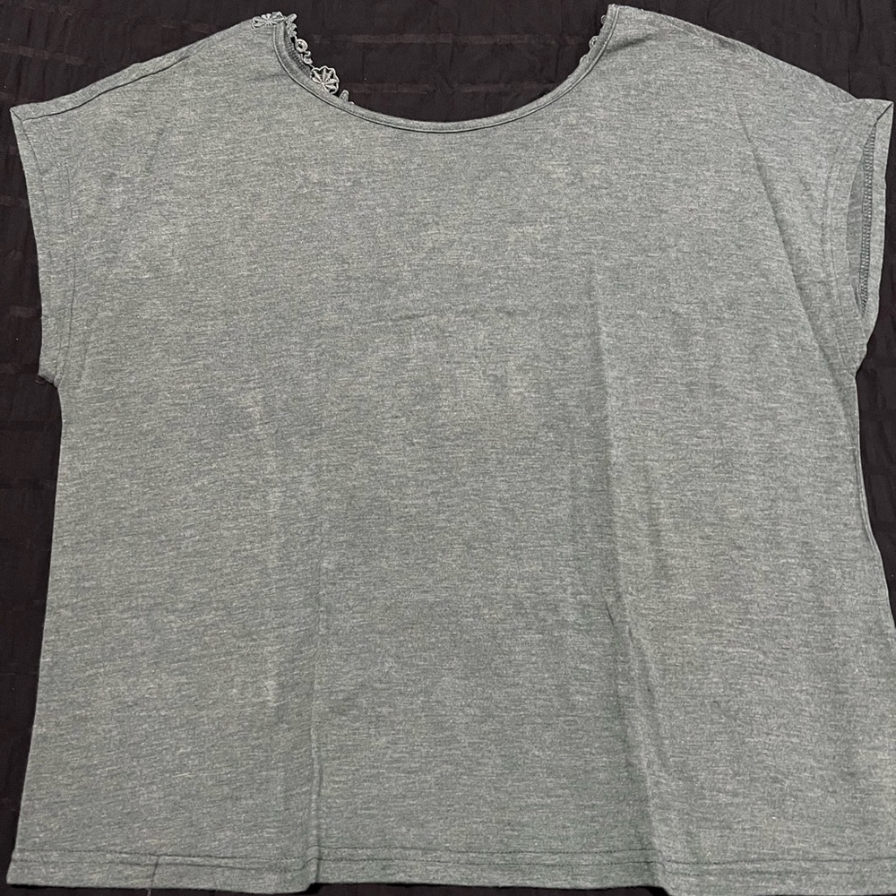 SHEIN Curve Mint Green Blouse